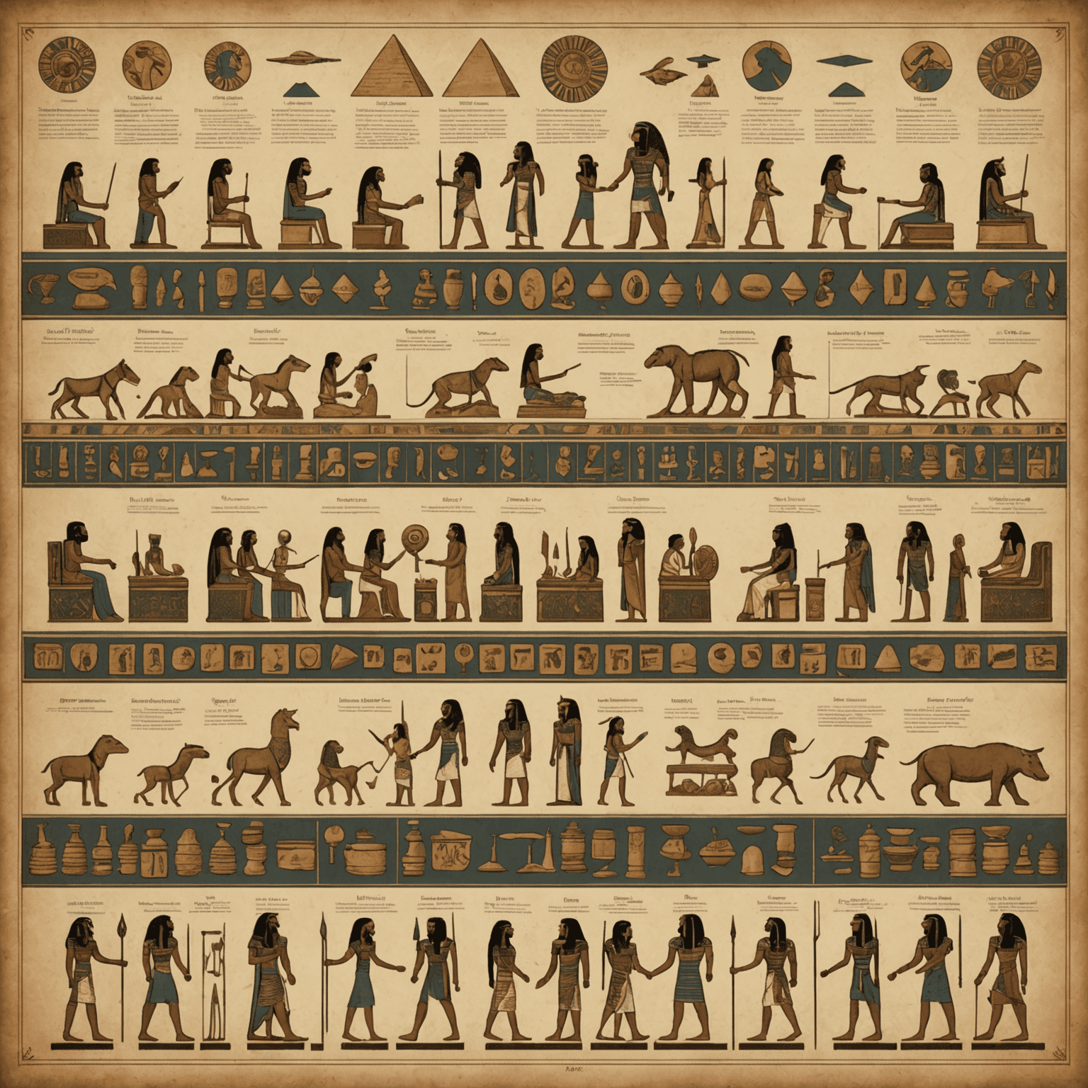 A timeline illustration showing the evolution of board games from ancient Egyptian Senet to modern digital board games