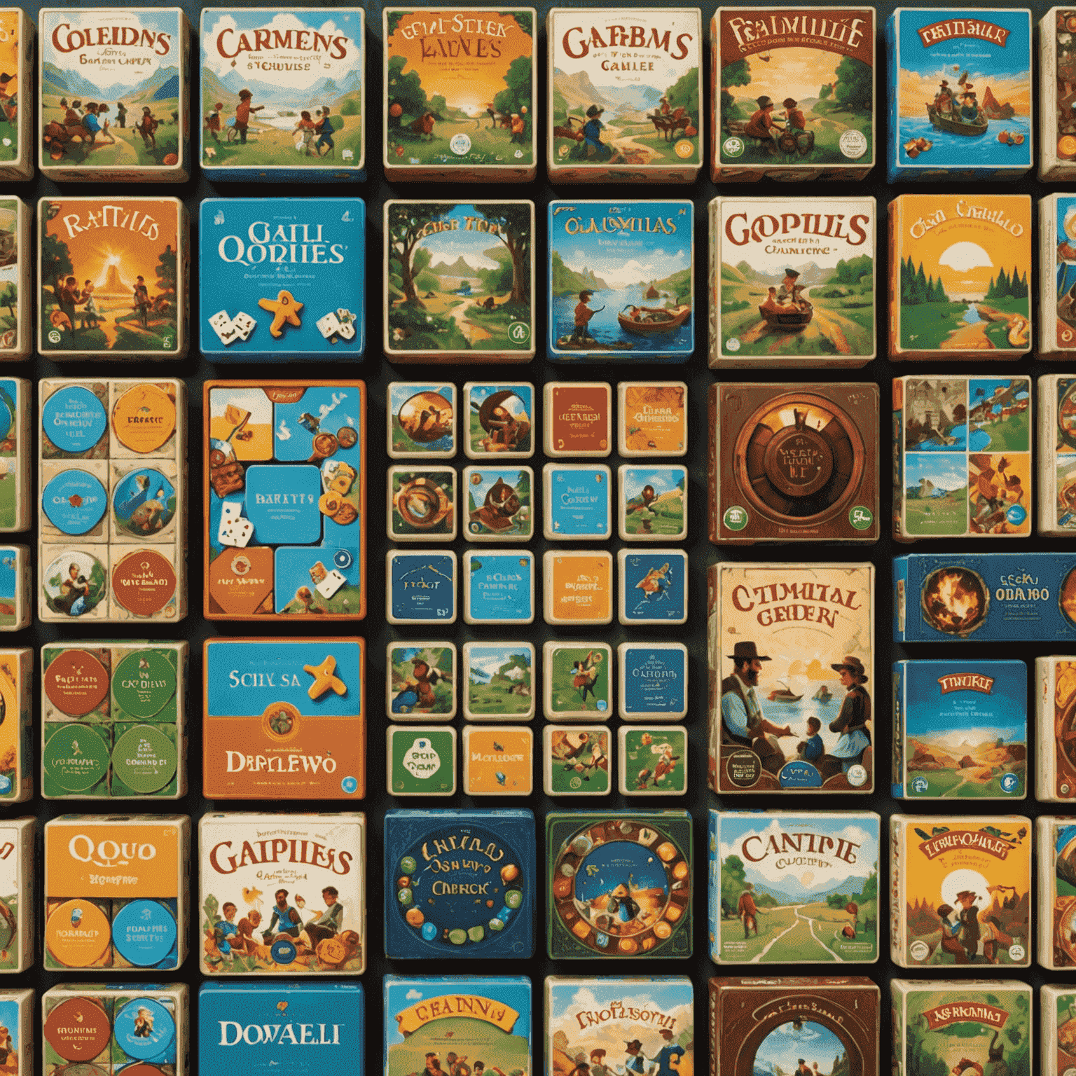 A collage of the top 10 family board games mentioned in the article. The image shows game boxes, components, and families enjoying each game, arranged in a visually appealing grid layout.